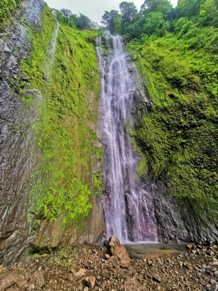 Der Blick auf den Wasserfall war einfach traumhaft