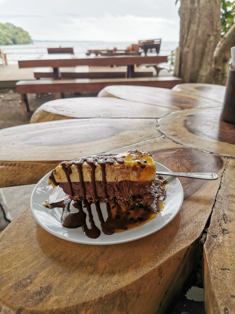 Der leckere Schoko-Maracuja Cheesecake