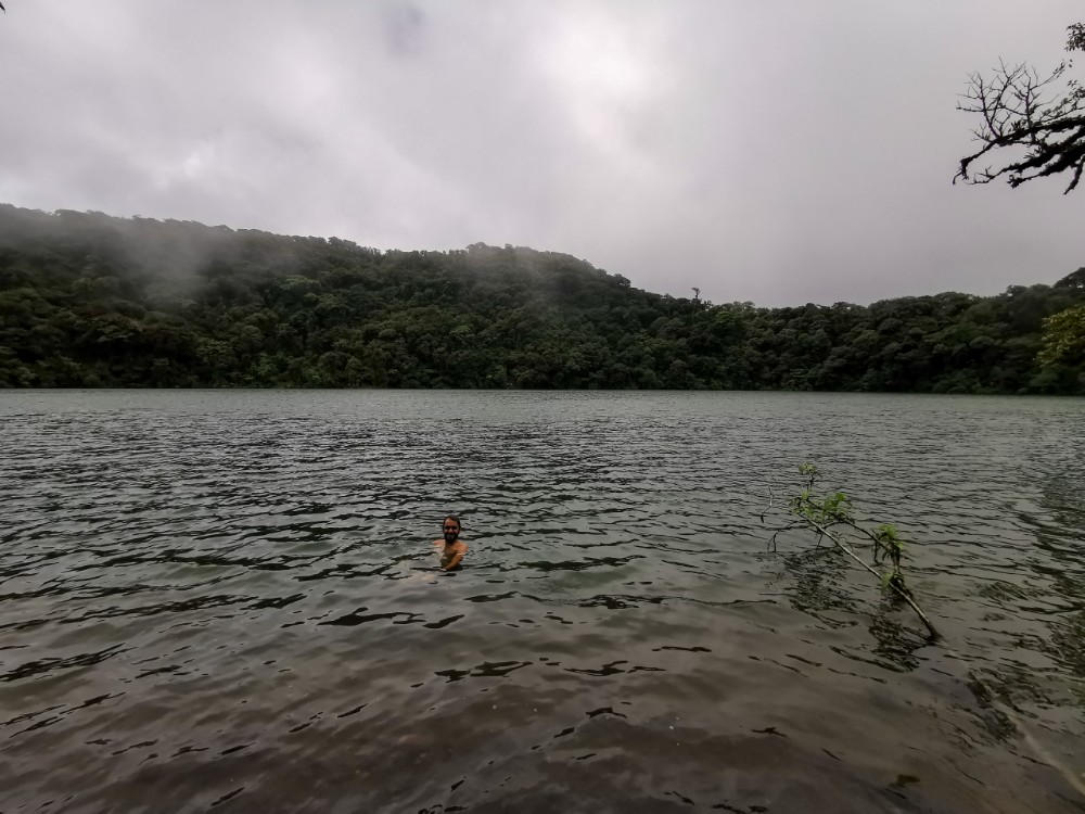 Erfrischung in der Lagune
