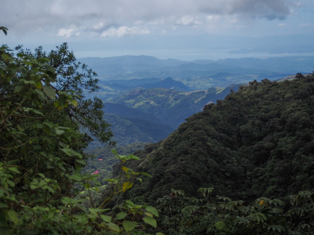 Blick bis an die Pazifikküste