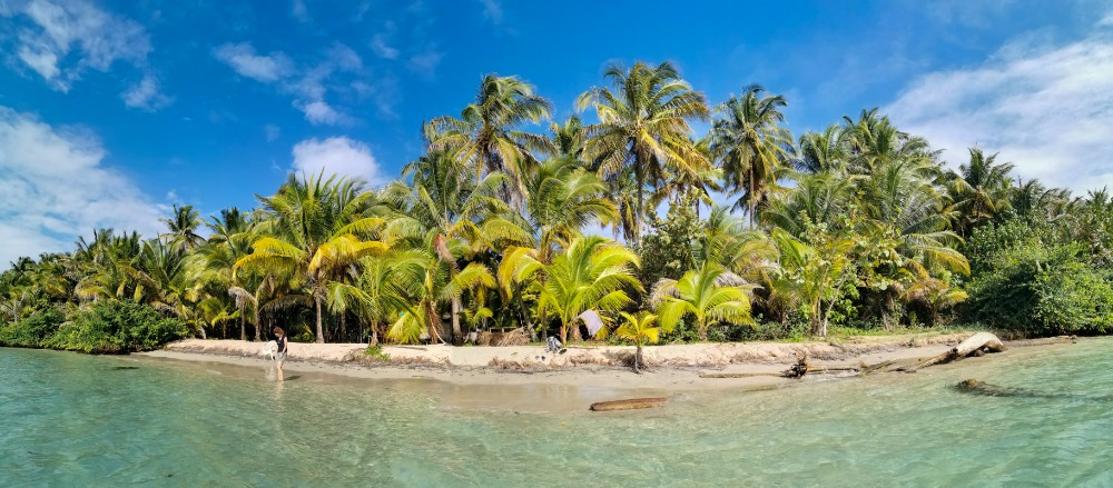 Zwischenstopp am ruhigen Strand