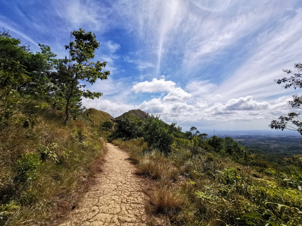 Der tolle Weg mit Blick auf La Silla