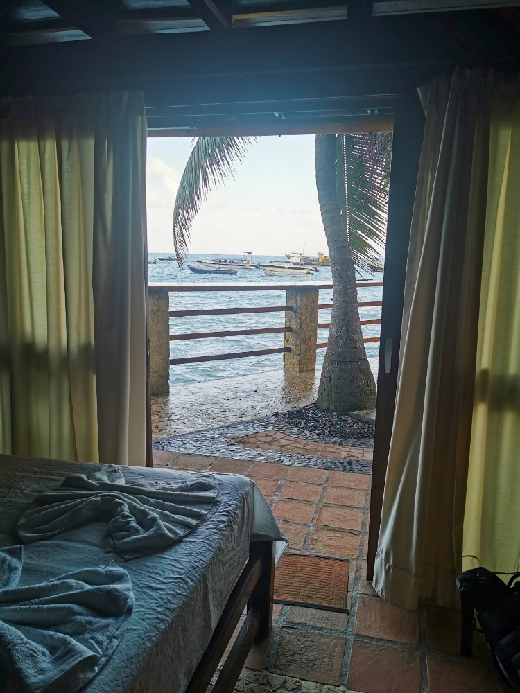 Der Ausblick aus unserem Zimmer 😍