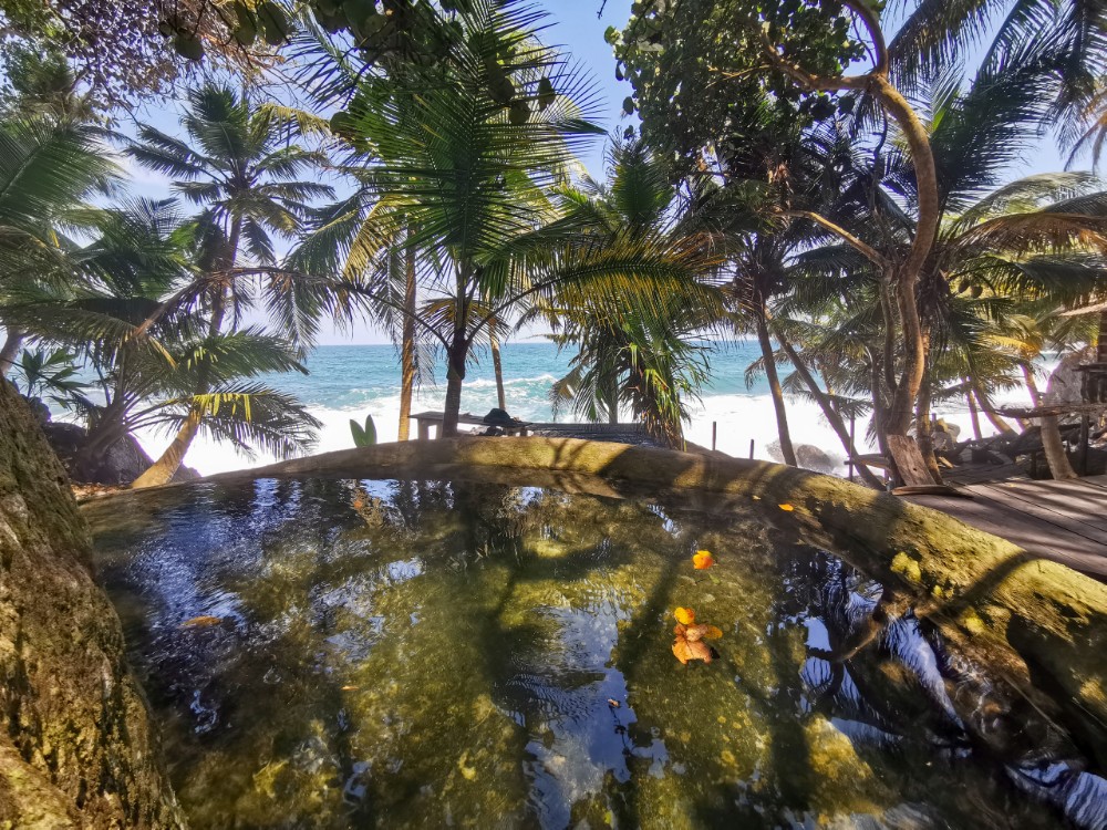 Super Aussicht aus dem Pool