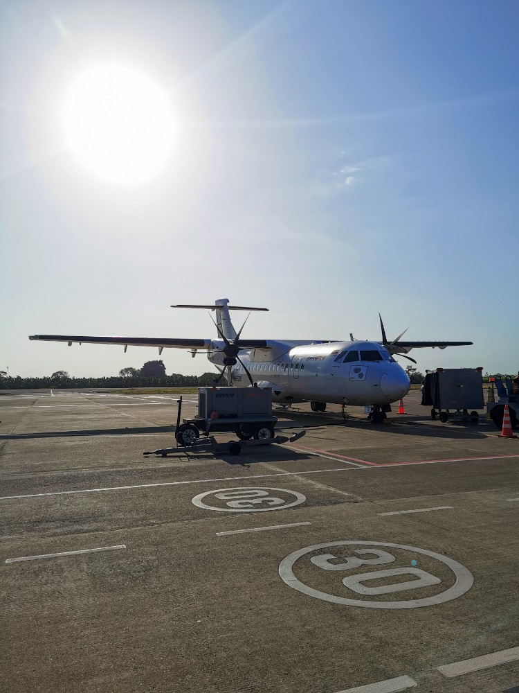 Unser heutiges Flugzeug