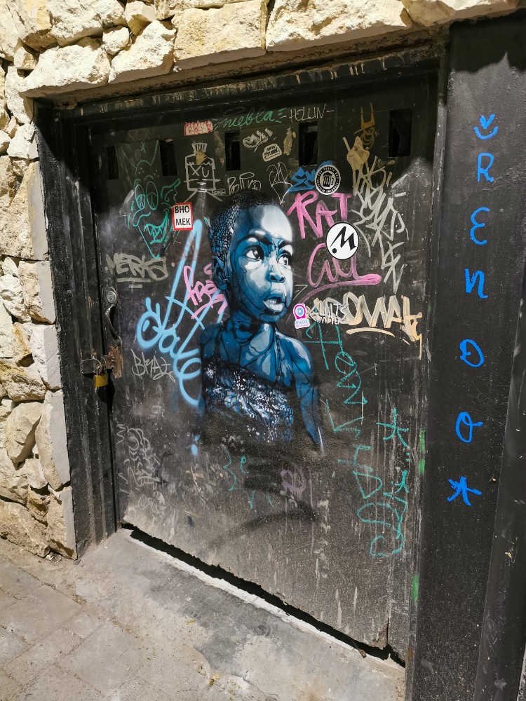 Ein letztes tolles Kunstwerk auf dem Heimweg