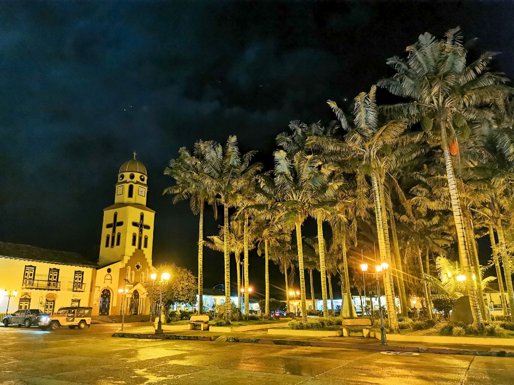 Das schöne Salento bei Nacht