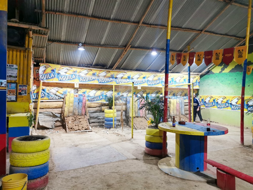 Die Halle sieht auch schon cool aus