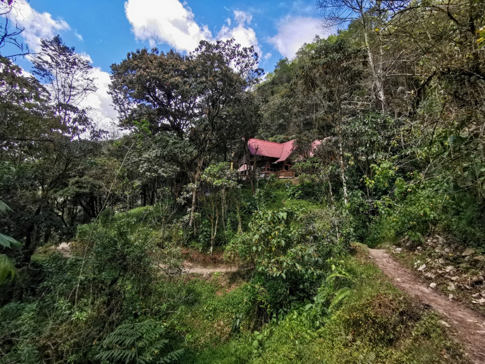 Die schöne Finca mit den Kolibris