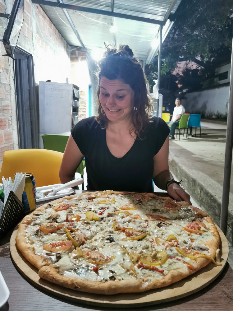 Die rieeesige Pizza