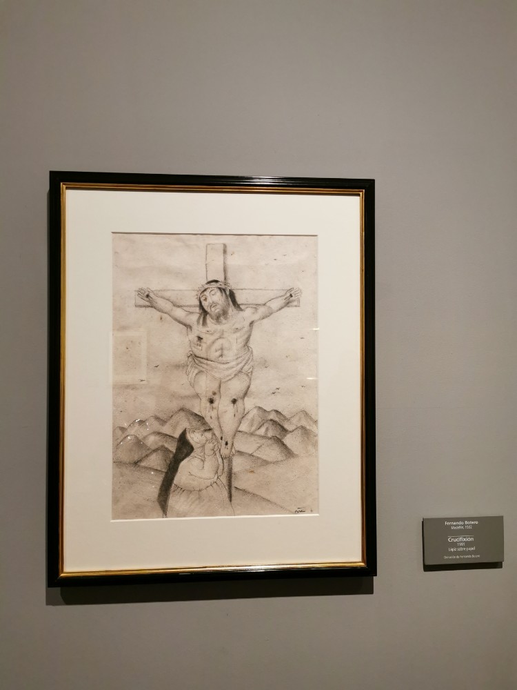 Botero hat ganz viel in seinem eigenen Stil nachgemalt, irgendwie cool