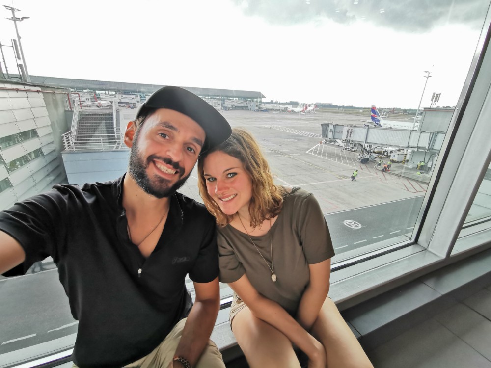 Mal wieder am Flughafen