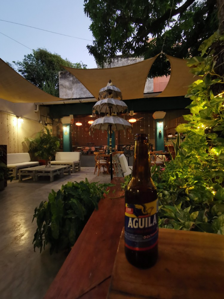 Bier im schönen Garten ☺️