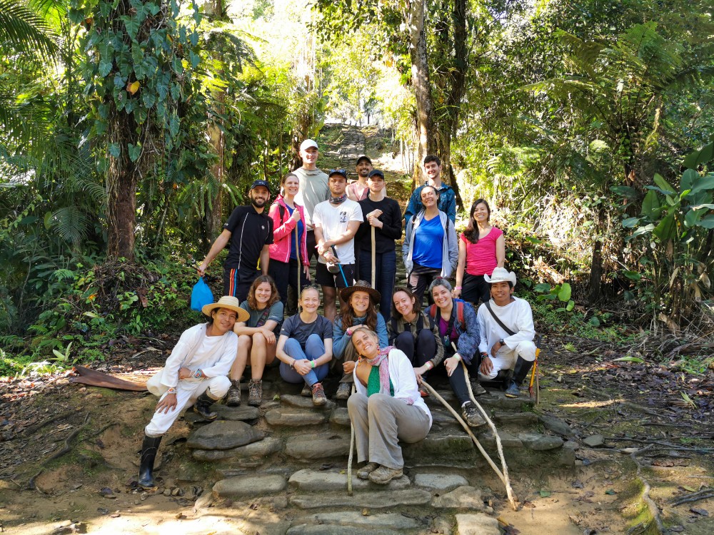 Alle haben es bis in die Ciudad Perdida geschafft ☺️