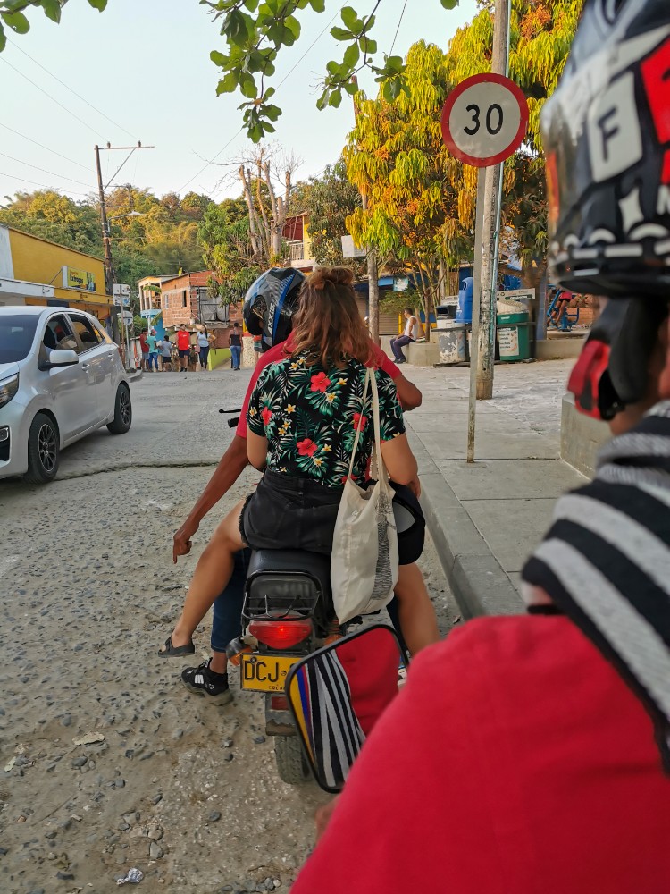 Fahrt Nummer 4 mit dem Mototaxi