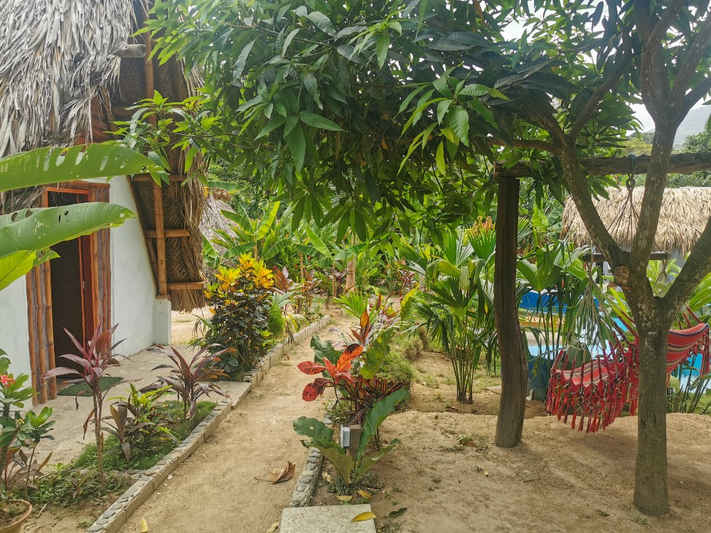 Unsere tolle Cabana im Tayrona Nationalpark