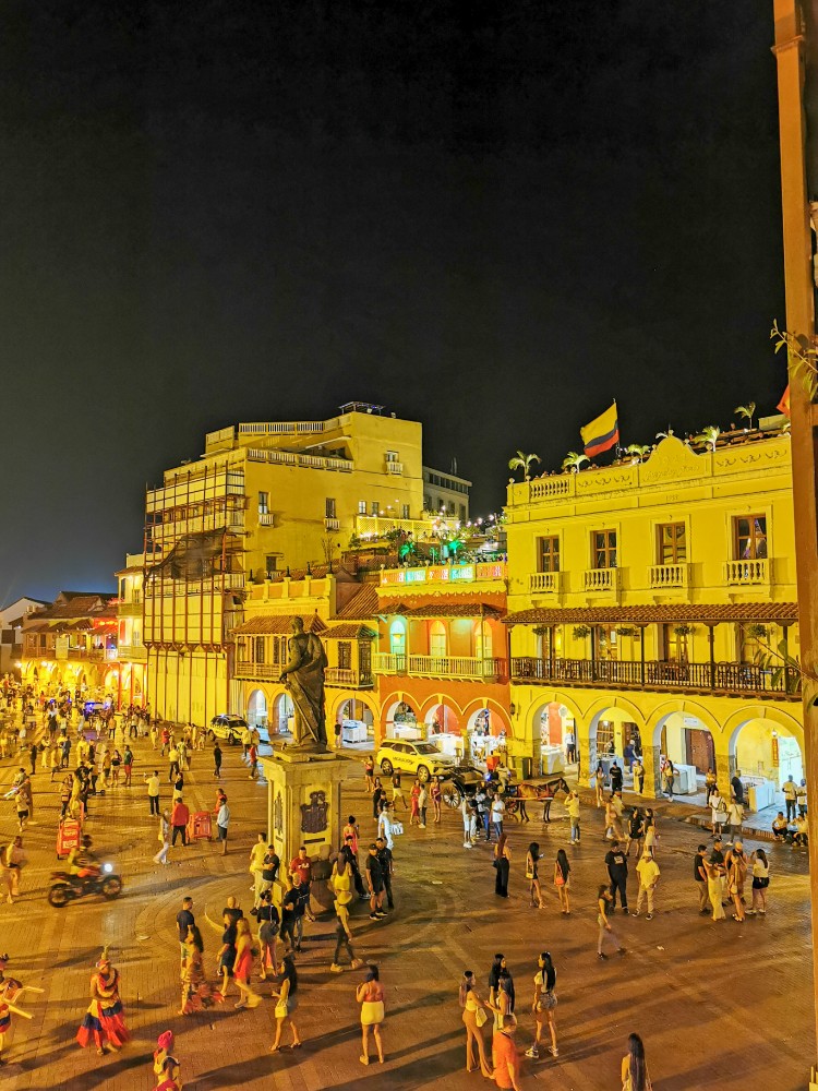 Cartagena schläft anscheinend auch nie