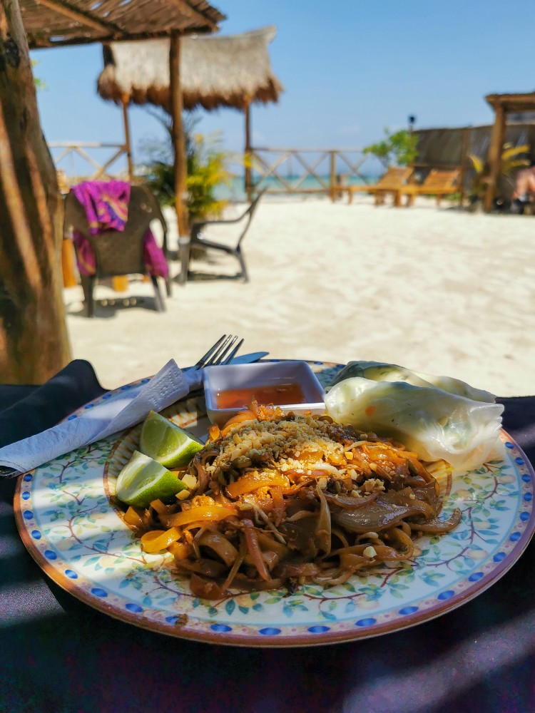 Mittagessen mit Ausblick
