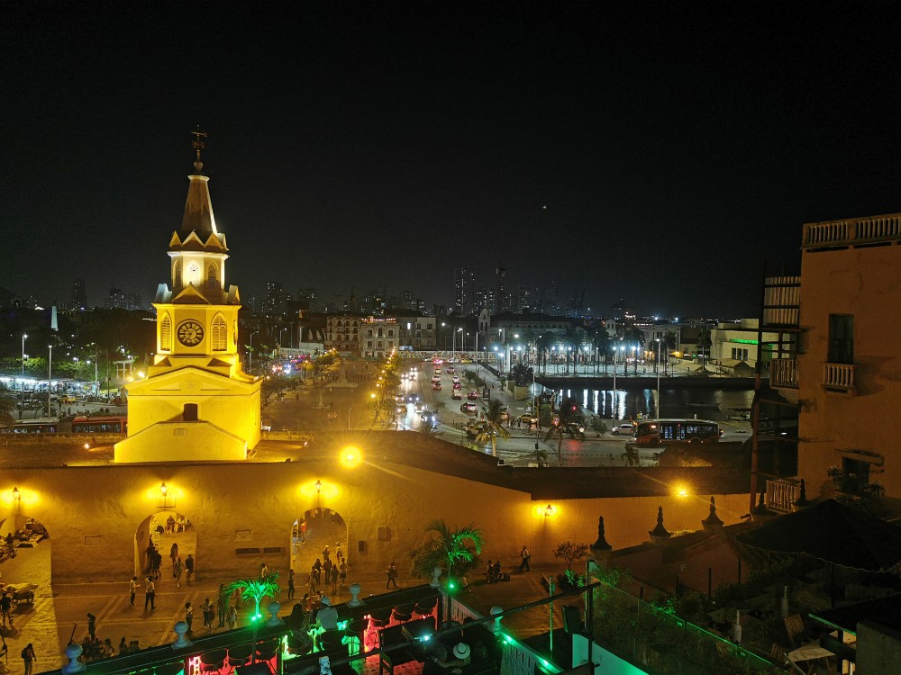 Toller Ausblick von der Rooftop Bar