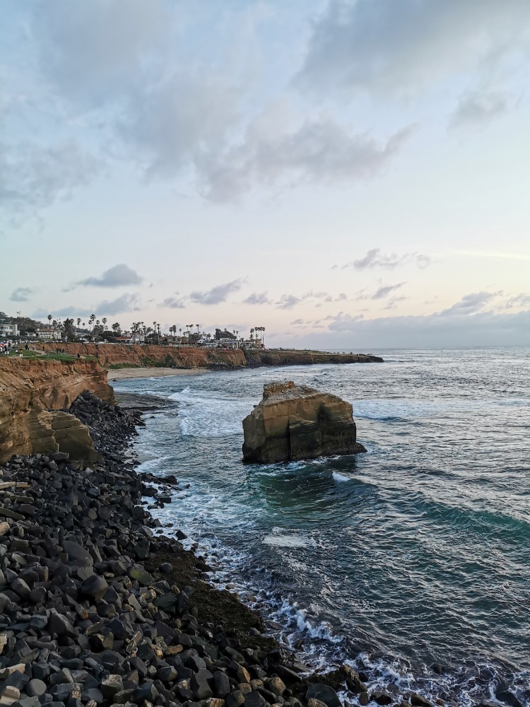 Die traumhafte Küste an den Sunset Cliffs