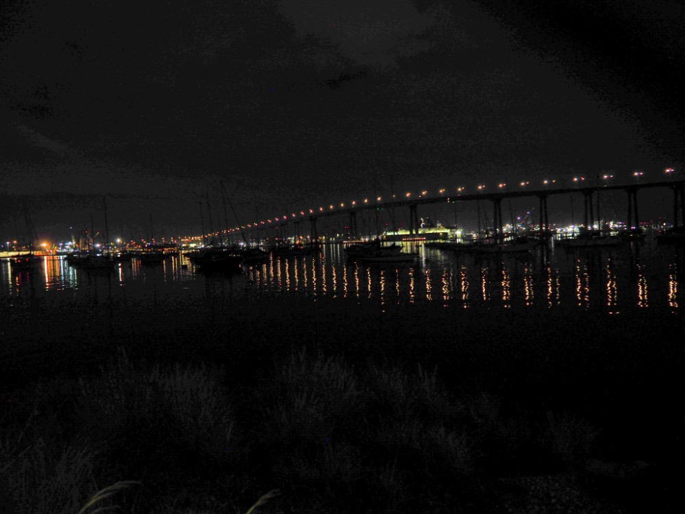 Toller Blick auf die Coronado Bridge