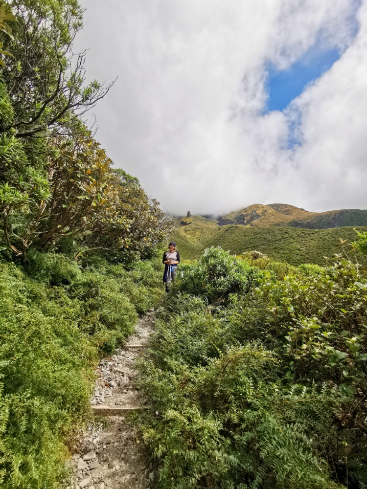 Der tolle Weg auf dem Weg nach unten