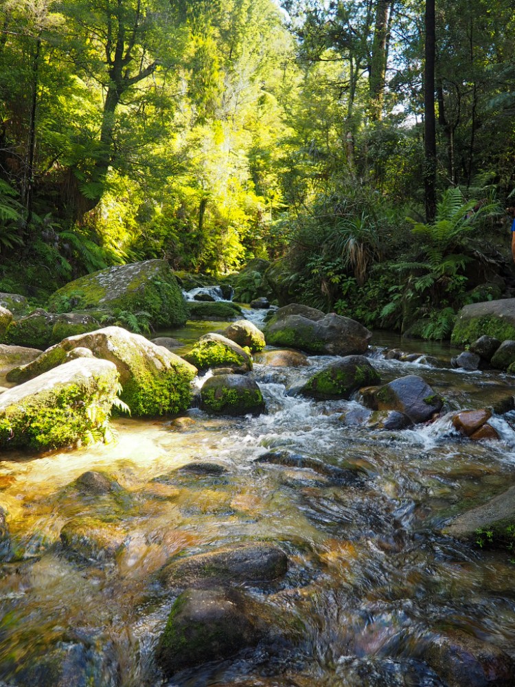 Der süße Wasserfall an den Cleopatra Pools