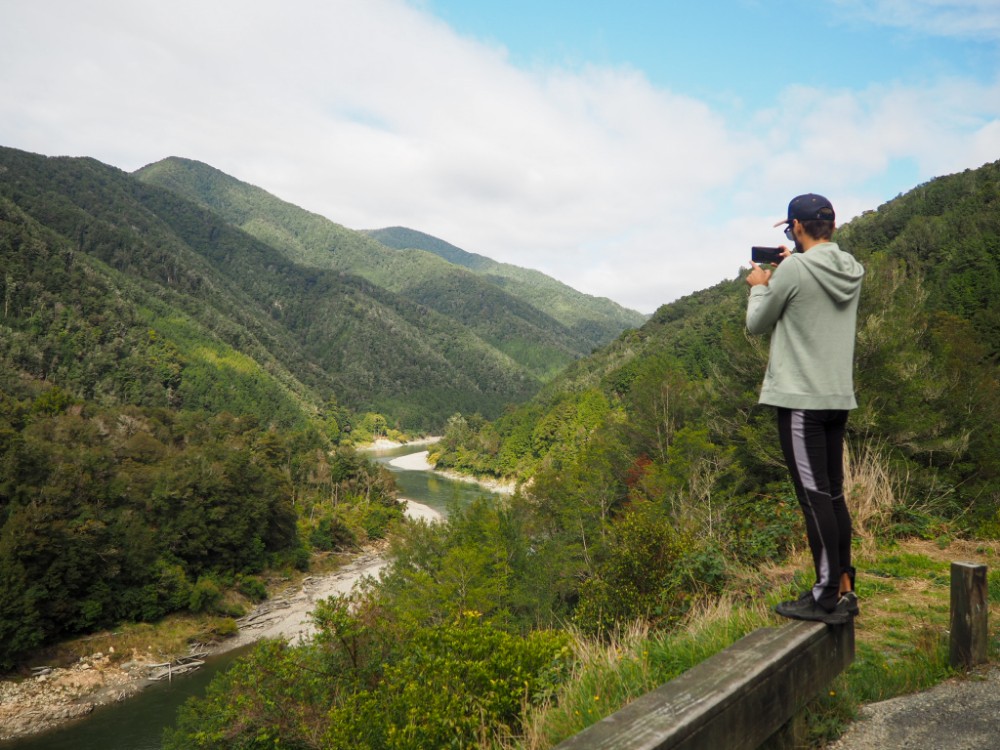 Blick auf den Upper Buller Gorge