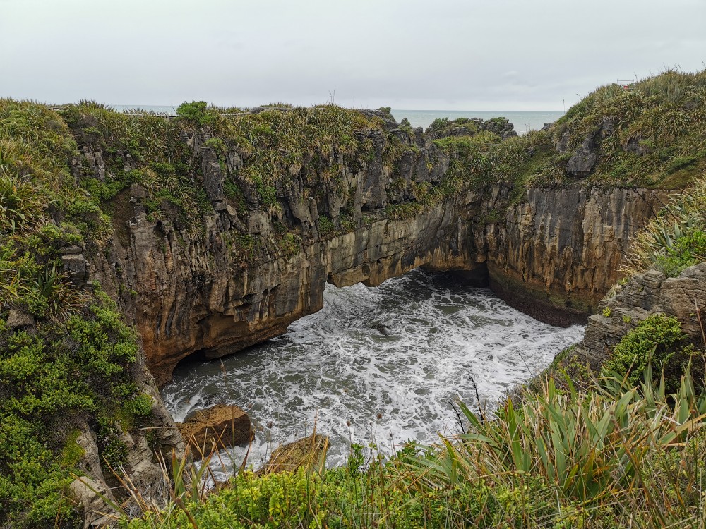Das Blowhole, leider ohne Flut nicht so beeindruckend