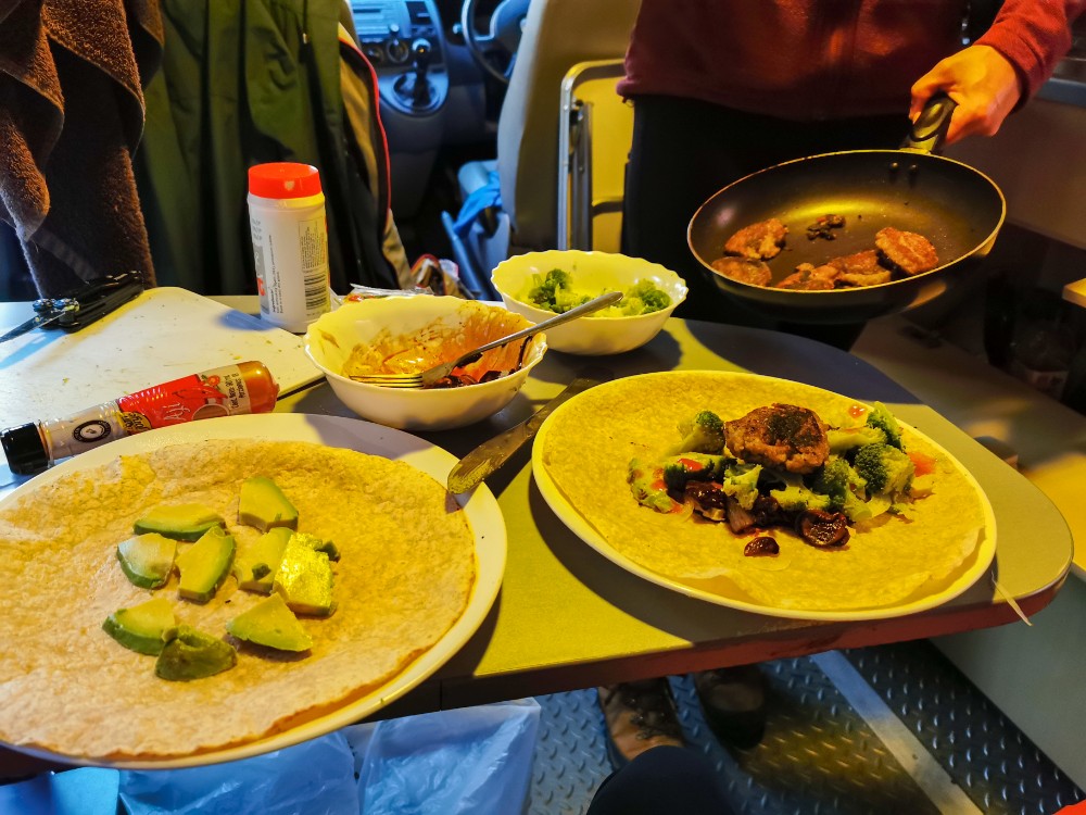Falafelwraps! 😍