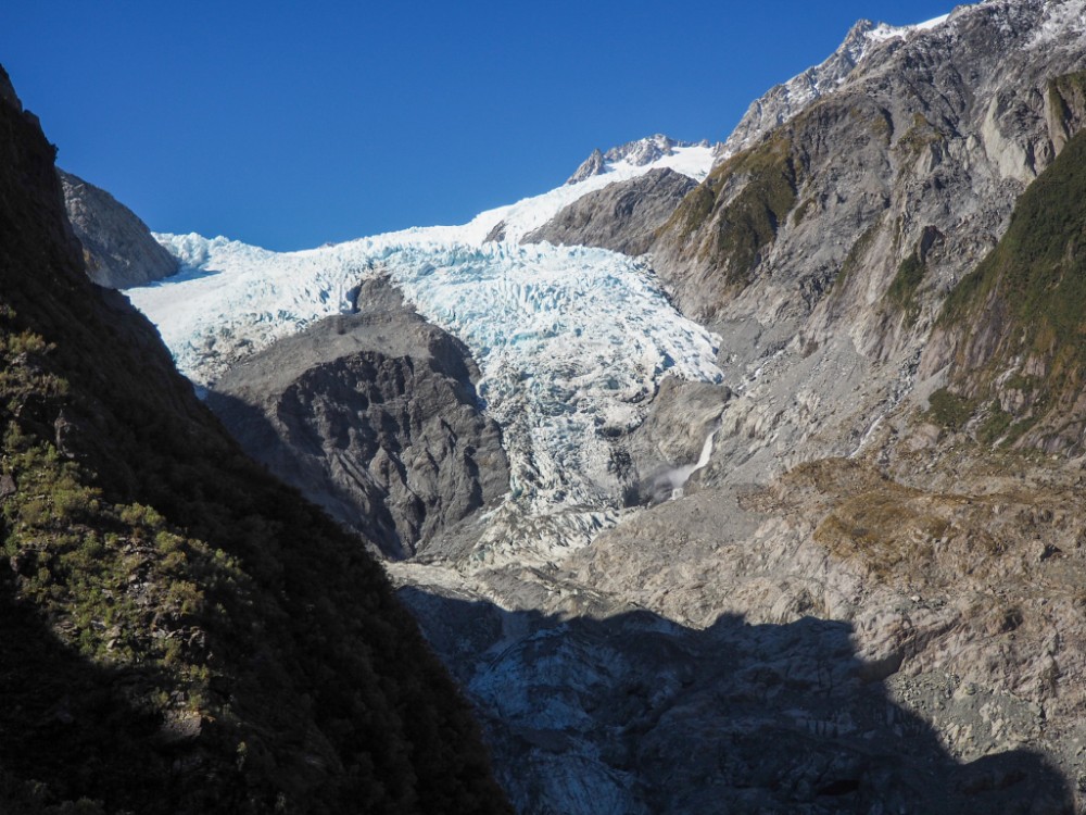 Der beeindruckende Gletscher