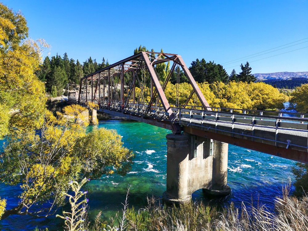 Die Red Bridge neben unserem Campground