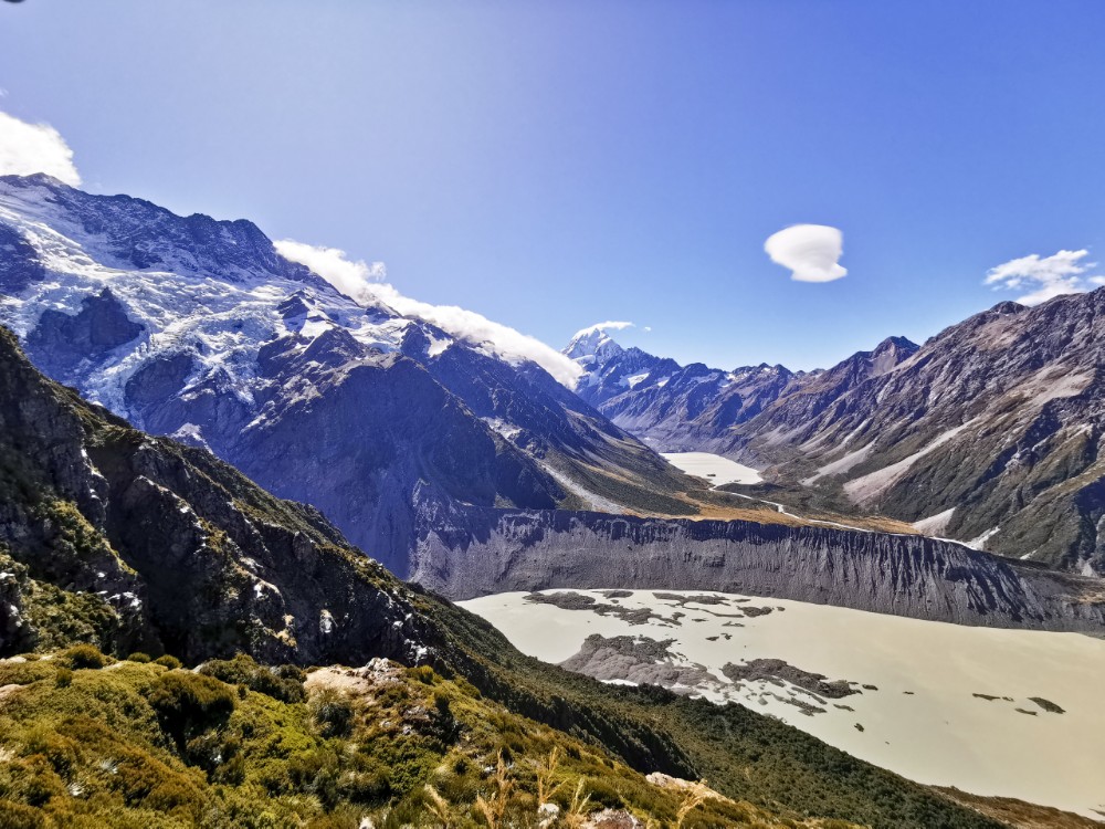1A Blick auf Muller and Hooker Lake