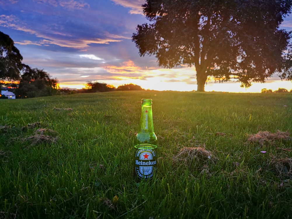 Sonnenuntergang geschaut haben wir auch noch
