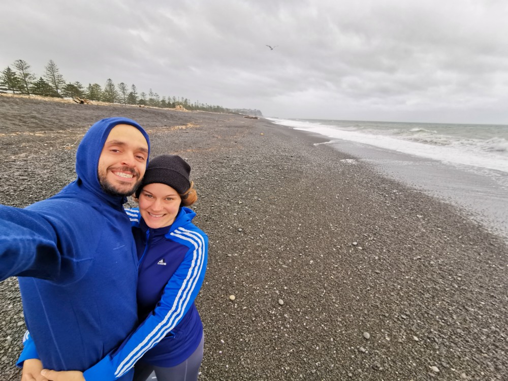 Ganz kurzer Strandbesuch