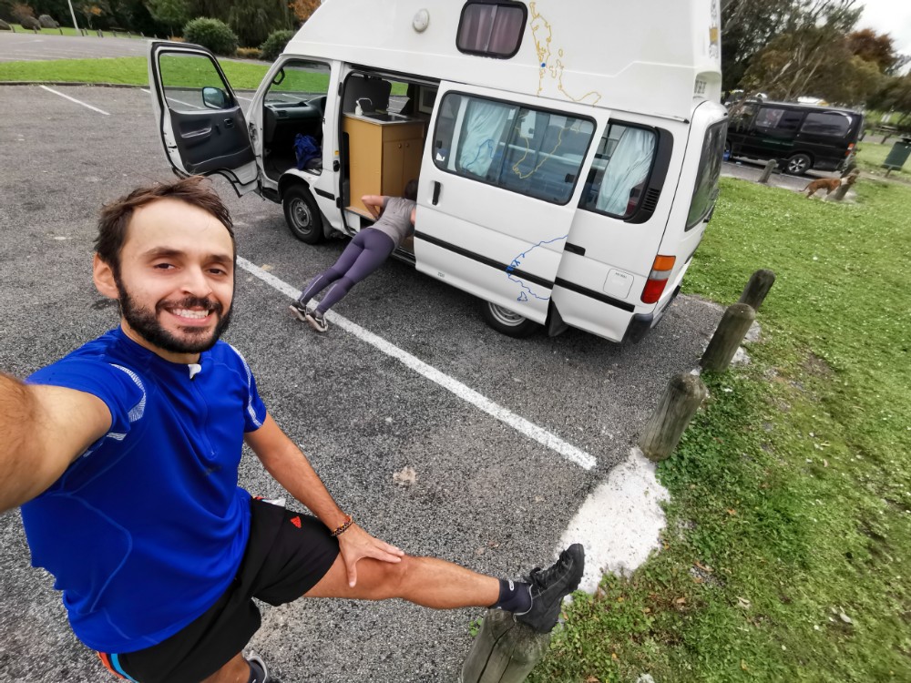 Morgendliche Sporteinheit