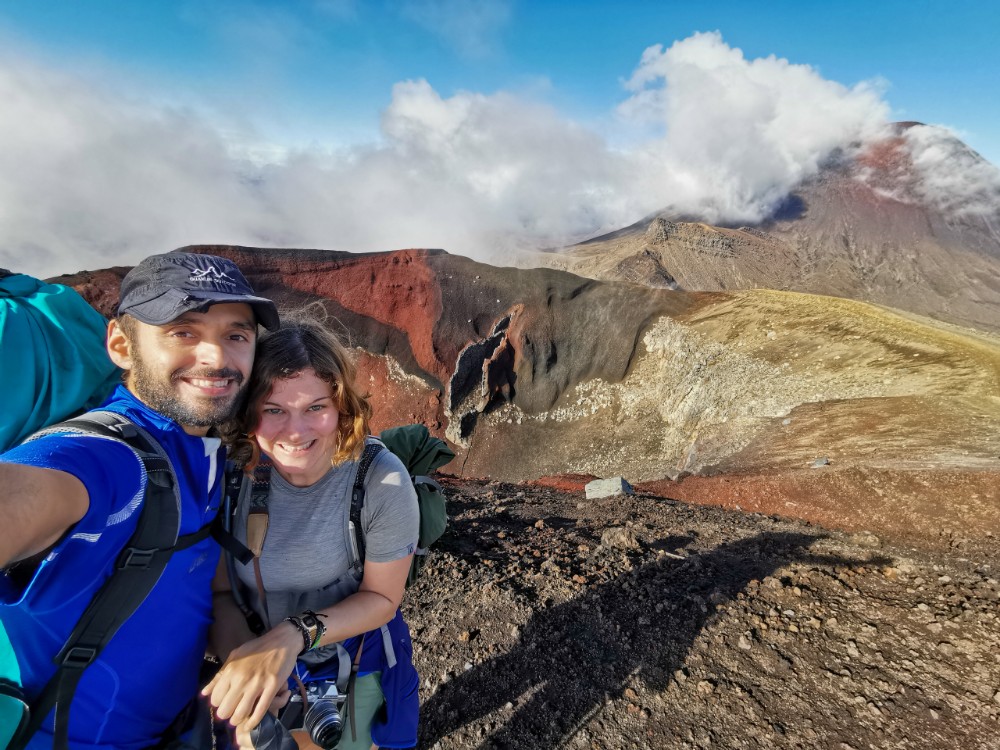Höchsten Punkt der Wanderung erreicht