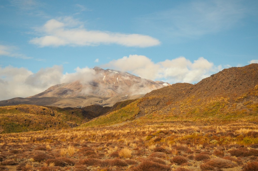Heute sieht man sogar Mount Ruapehu