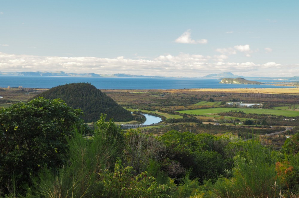 Bester Blick auf den Lake Taupo