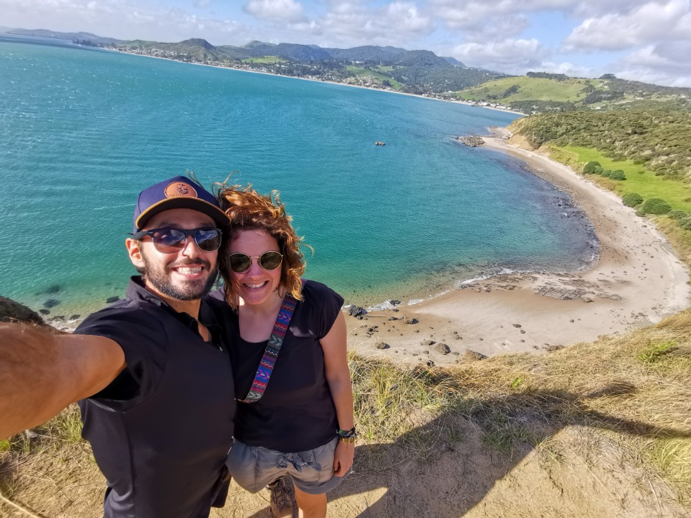 Traumhafter Blick auf Martin's Beach