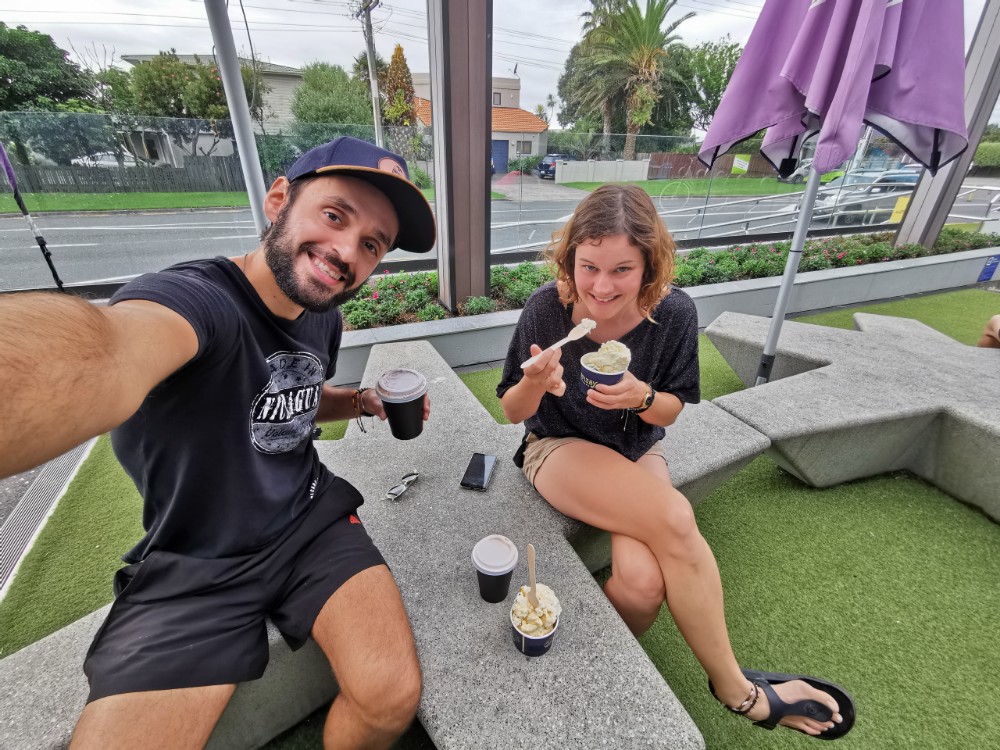 Bisher das beste Eis in Neuseeland!