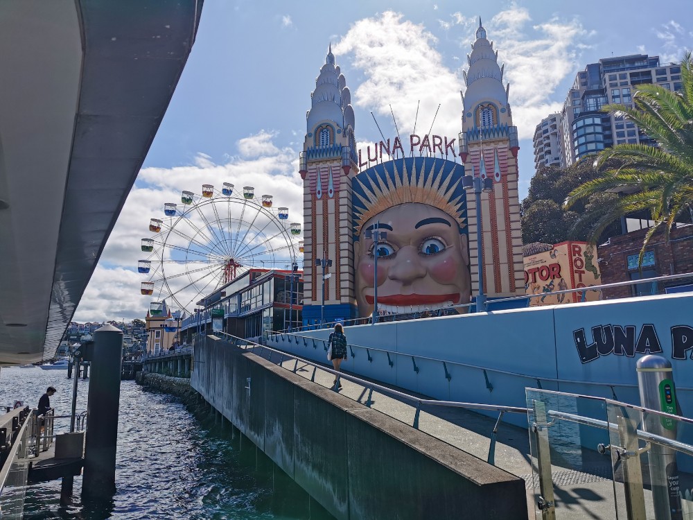 Den Luna Park haben wir auch gesehen