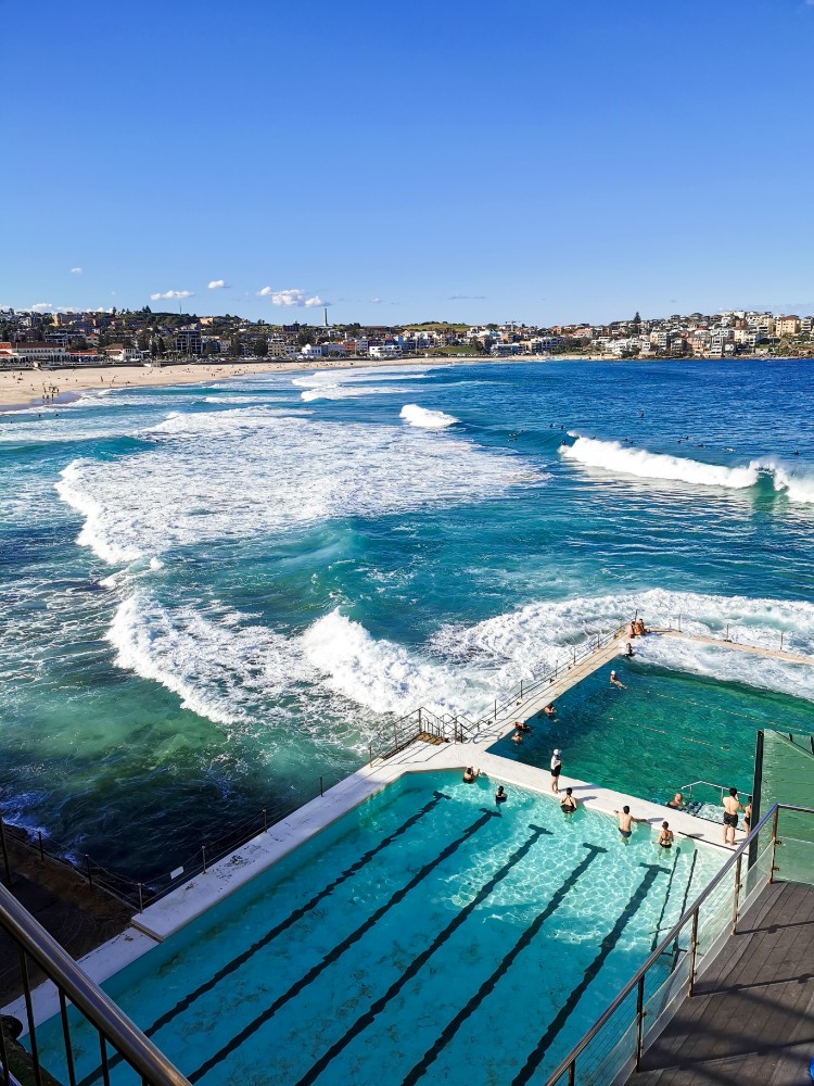 Die Iceberg Pools am Bondi Beach