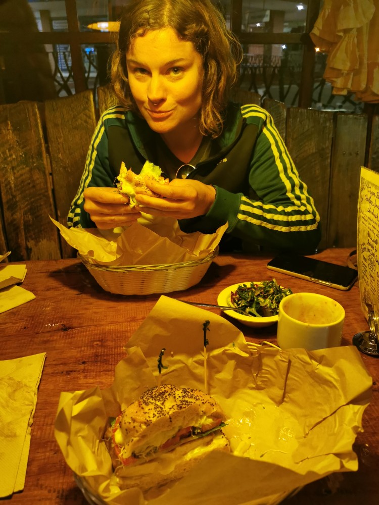 Lecker Burger!