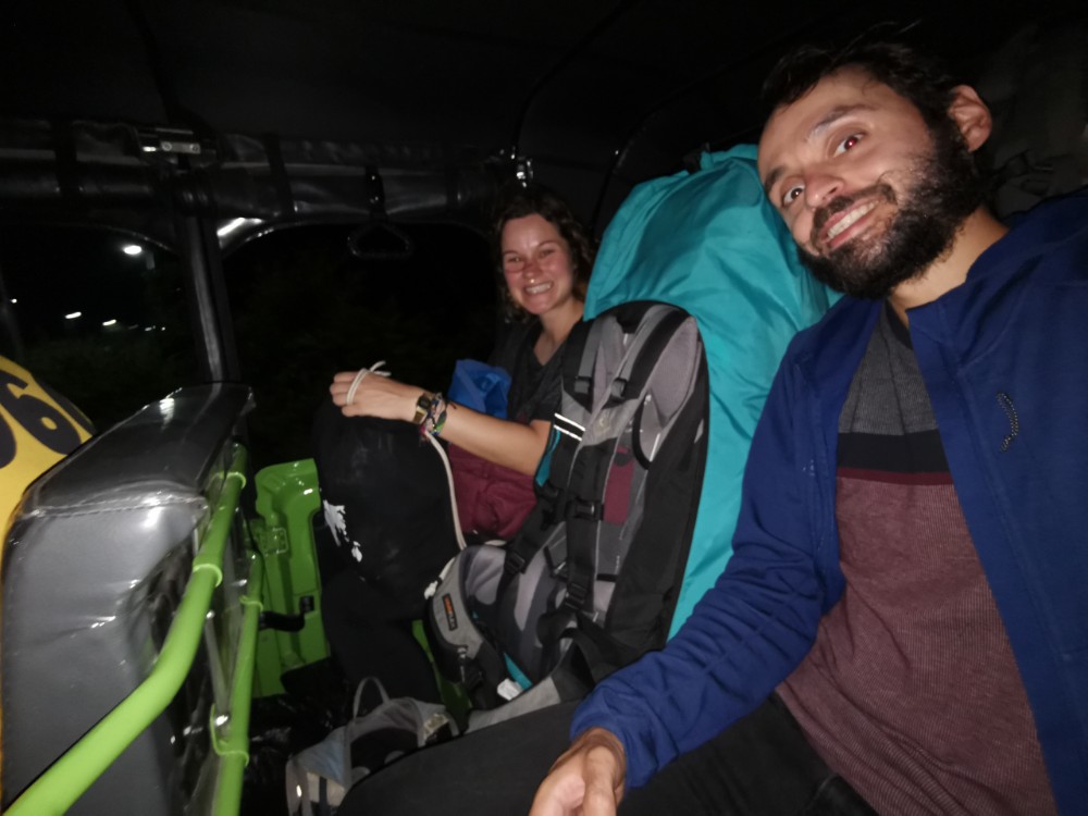Viel Platz im Tricycle