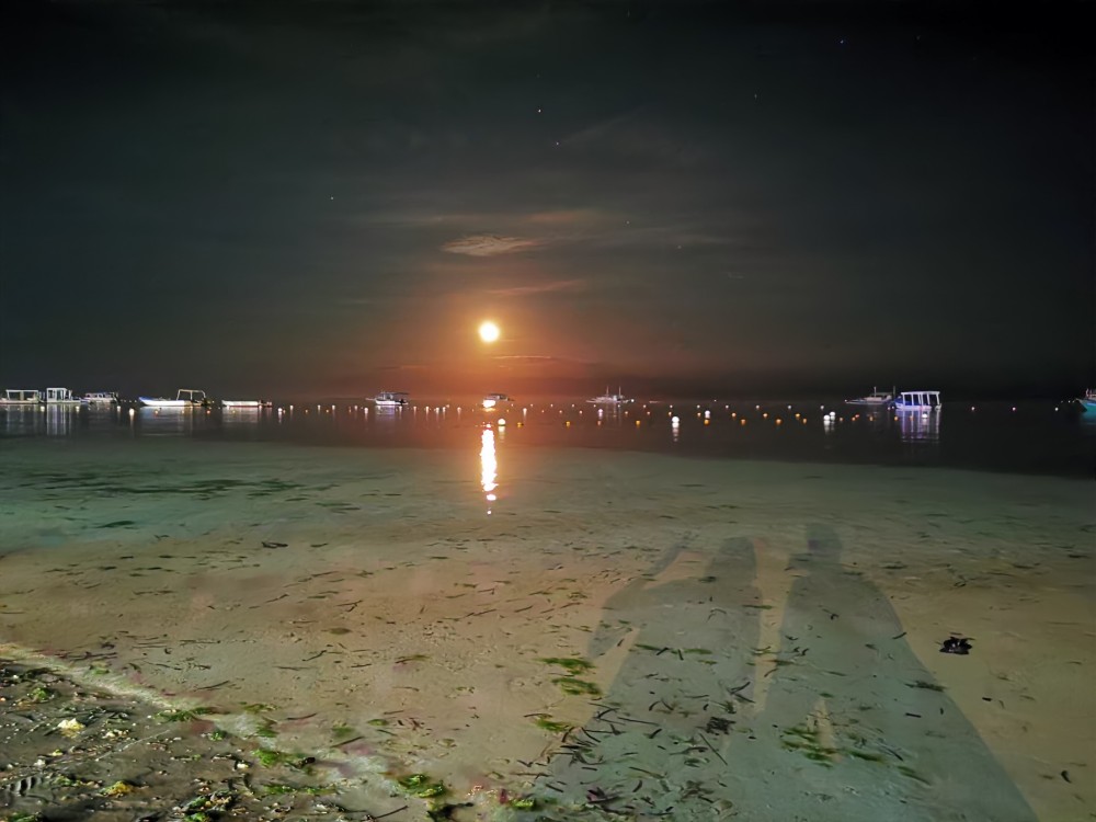 So ein toller Mond heute