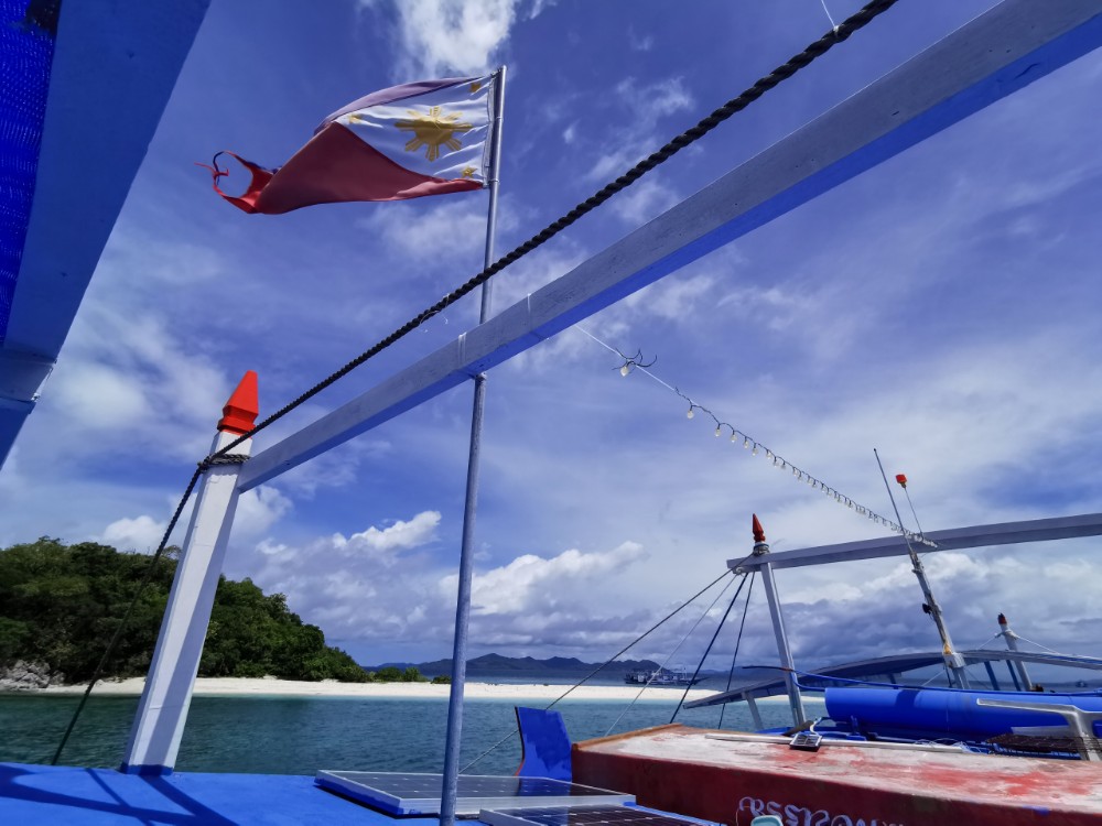 Natürlich unter philippischer Flagge