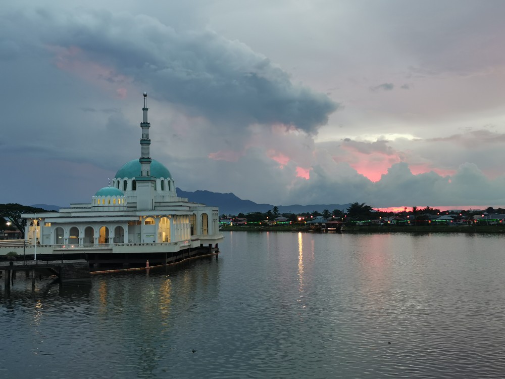 Bester Blick auf den Sonnenuntergang