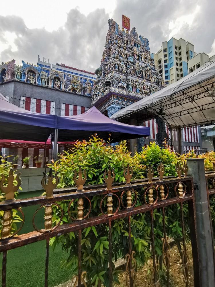Der Tempel darf in Little India natürlich auch nicht fehlen