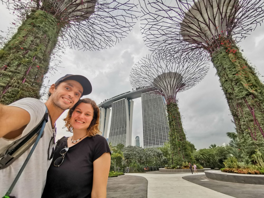 Schon die ersten Supertrees sind super cool